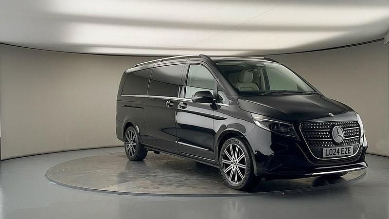 Obsidian black Used 2024 Mercedes V220 Premium MPV | £67,000 (Expensive) - Image 1/4