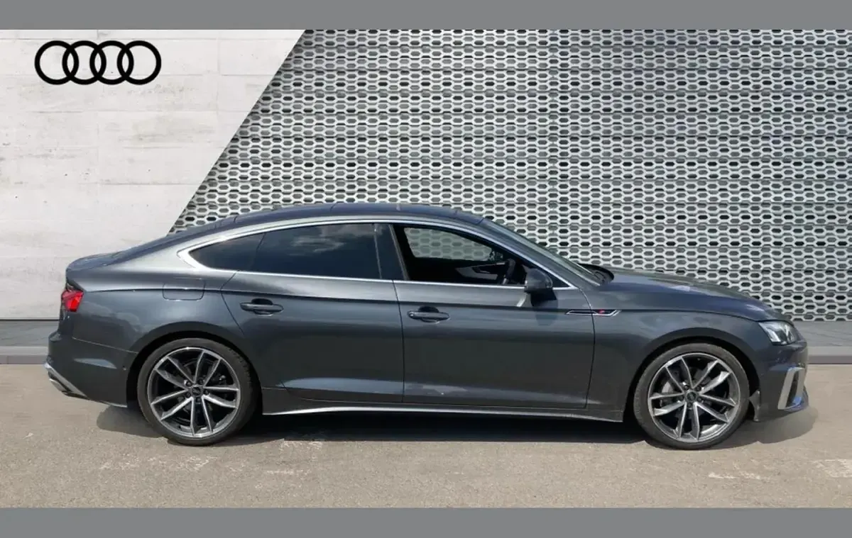 Used Audi A5 S-Line 200 HP (147 kW) 2024 Grey Hatchback