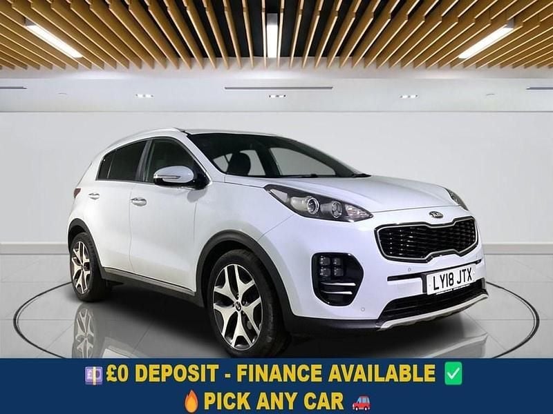 White Used 2018 Kia Sportage GT-Line SUV | £12,349 (Good price) - Image 1/4