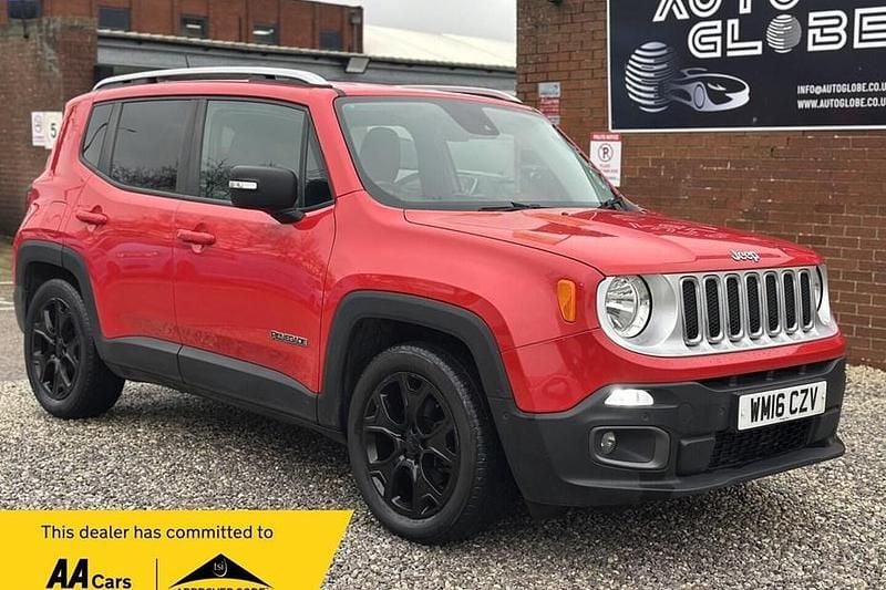 Red Used 2016 Jeep Renegade Limited SUV | £5,990 (Fair price) - Image 1/1