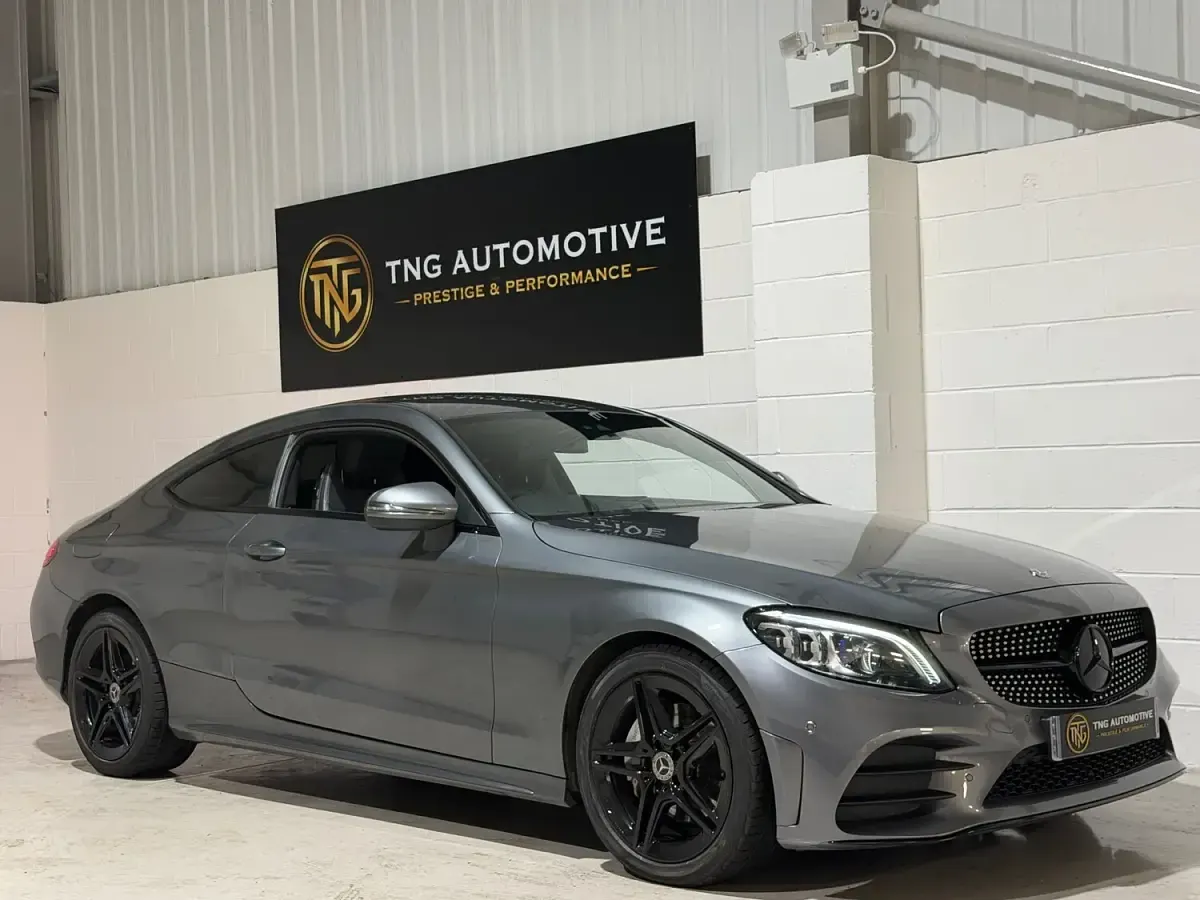 Used Mercedes C220 AMG Line Premium 2018 Grey Coupe