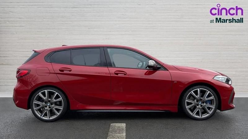 Used BMW M135 Comfort Edition 306 HP (225 kW) 2024 Red Hatchback
