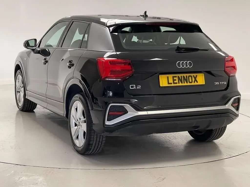 Begagnad Audi Q2 S-Line 150 HK (110 kW) 2021 Svart SUV