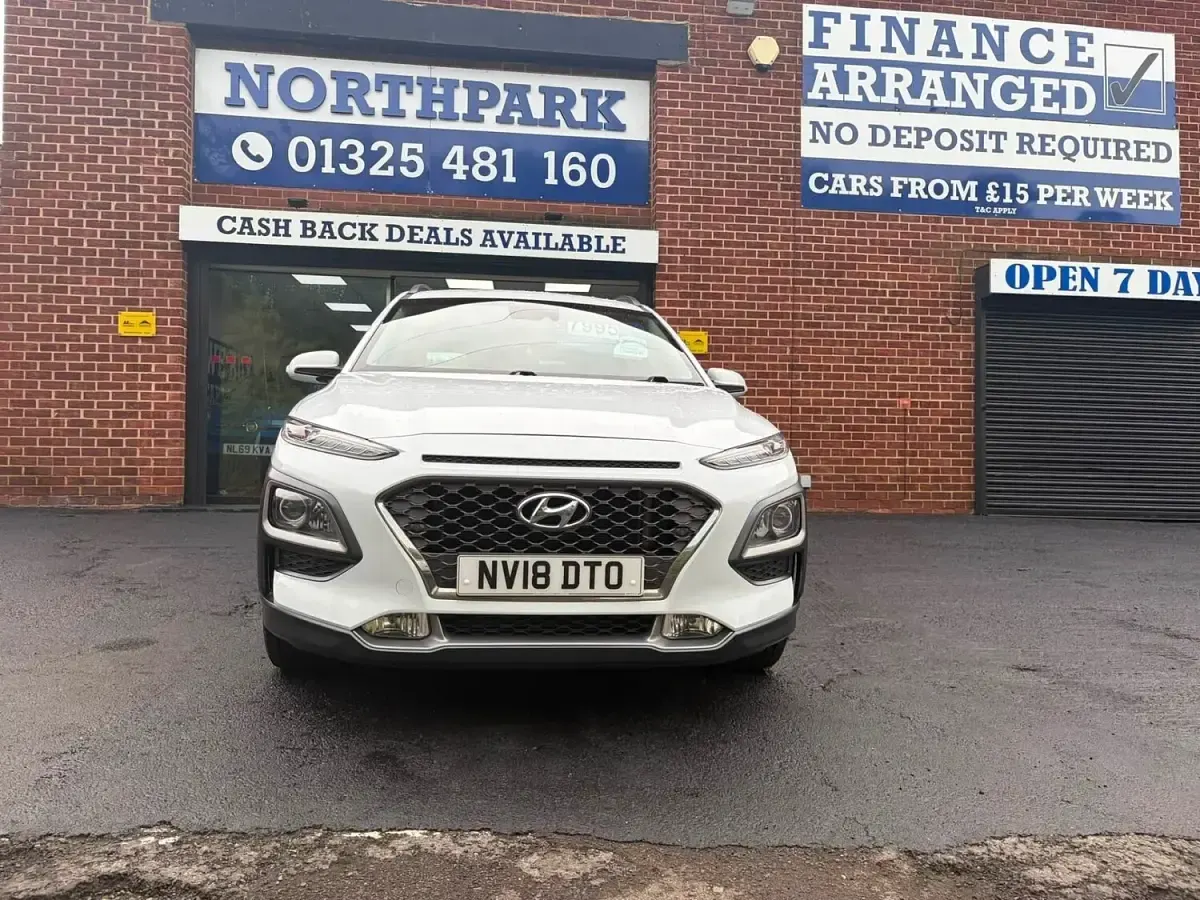 Used Hyundai Kona Premium SE 2018 White SUV