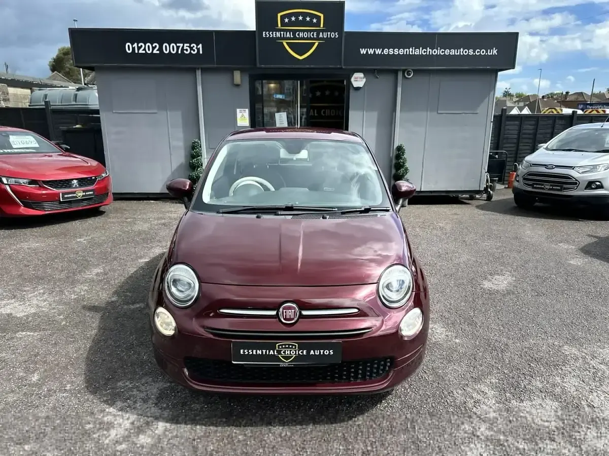 Used Fiat 500 Pop Star 69 HP (50 kW) 2016 Red Hatchback
