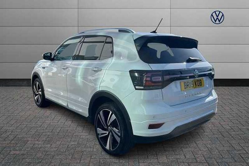 Used VW T-Cross R-line 115 HP (84 kW) 2019 White SUV