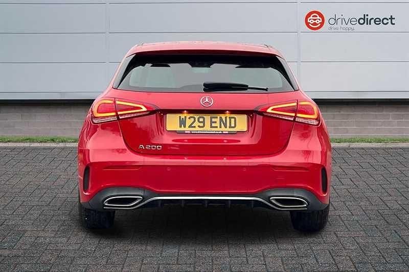 Used Mercedes A200 AMG Line Premium Plus 2019 Red Hatchback