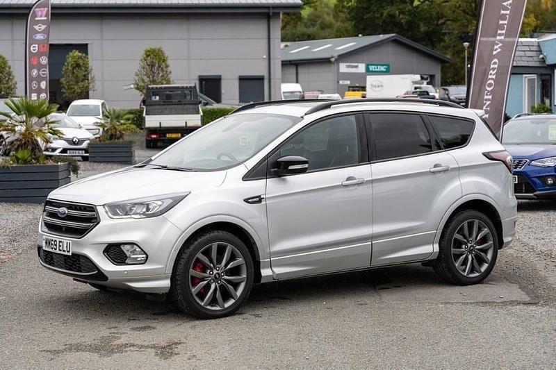 Used Ford Kuga ST-Line 150 HP (110 kW) 2019 Silver SUV