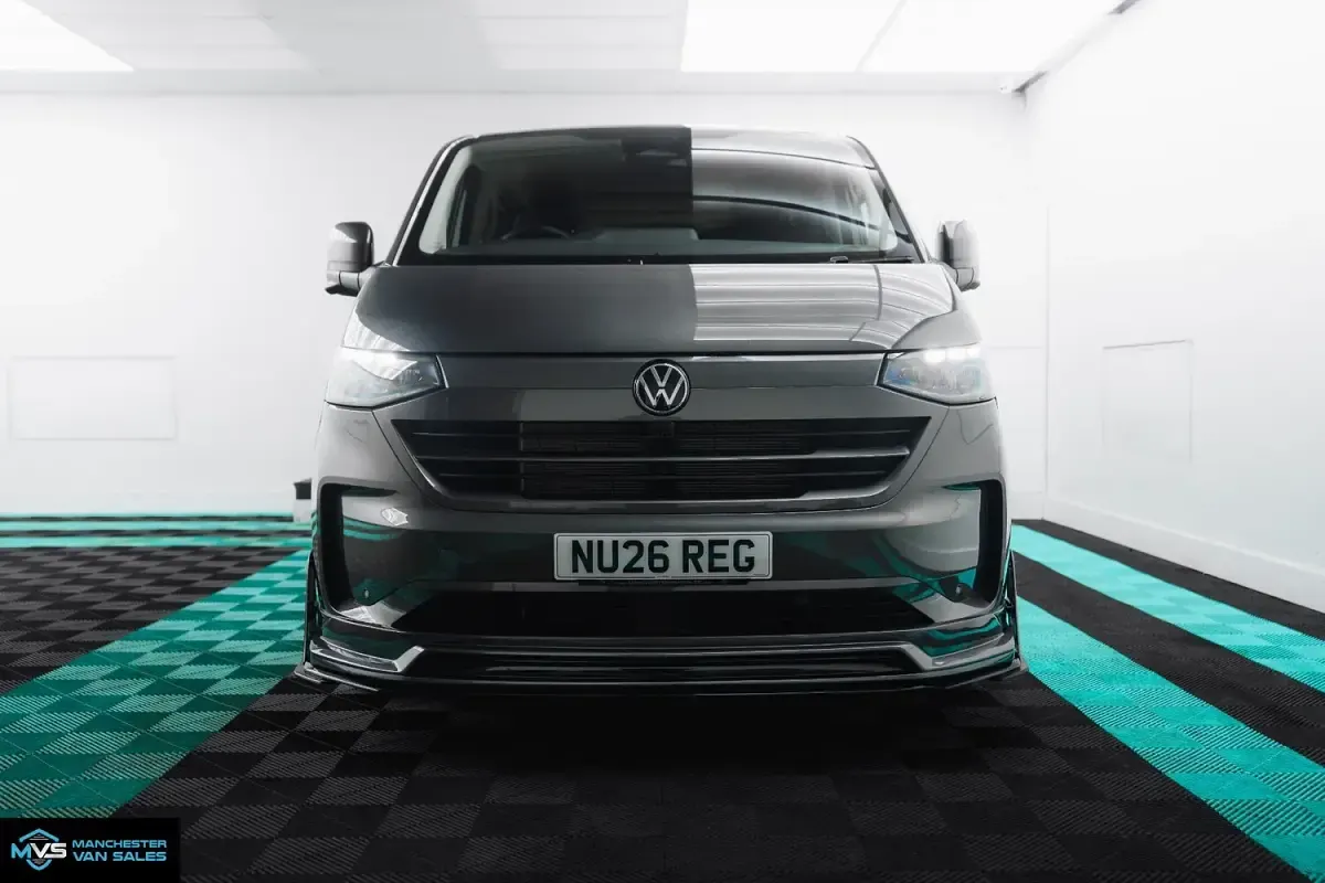 New VW T7 Sportline 150 HP (110 kW) 2026 Grey Van