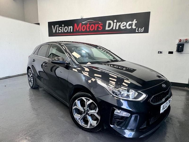 Black Used 2021 Kia Ceed 3 Hatchback | £6,970 (Fair price) - Image 1/4