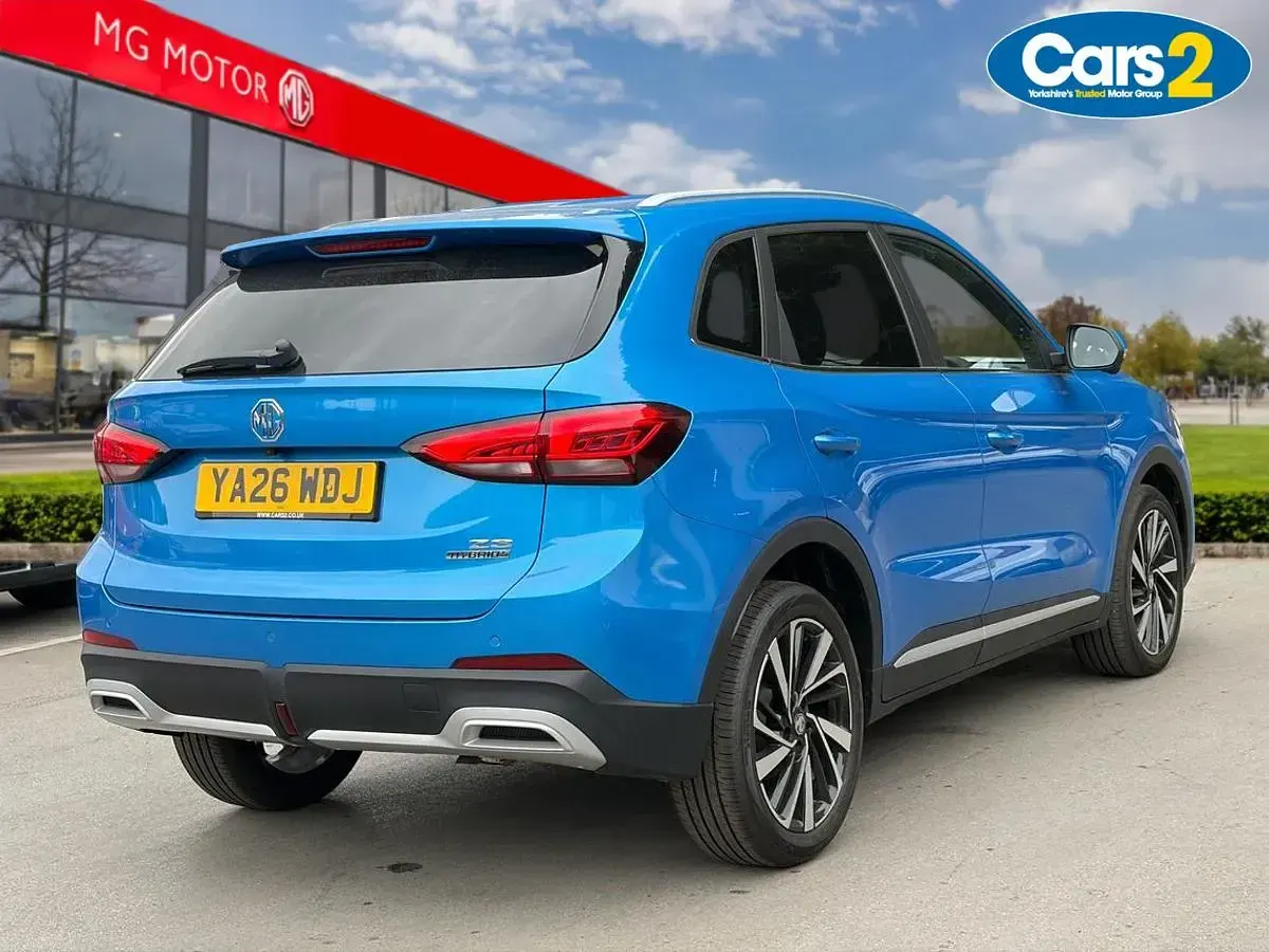 New MG ZS Trophy 2026 Blue SUV
