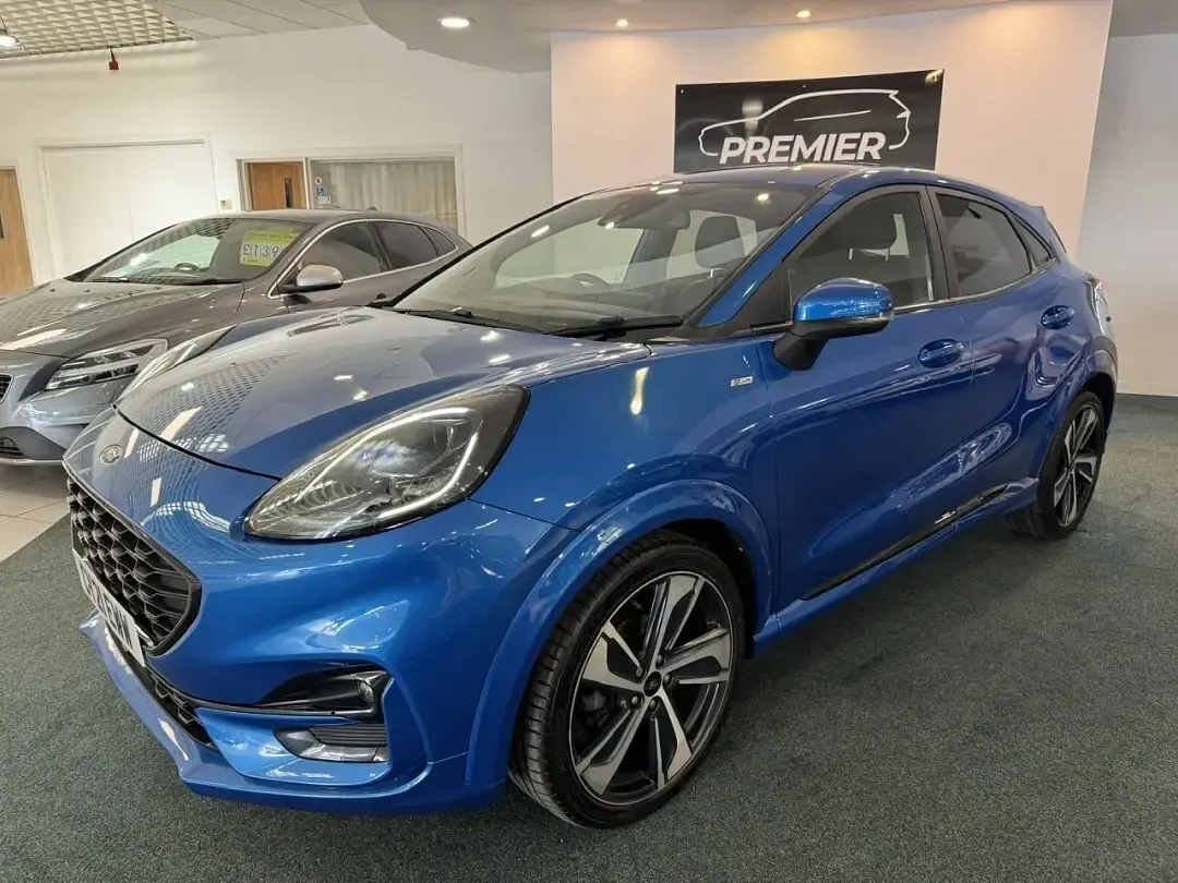 Used Ford Puma ST-Line X 125 HP (91 kW) 2021 Blue SUV