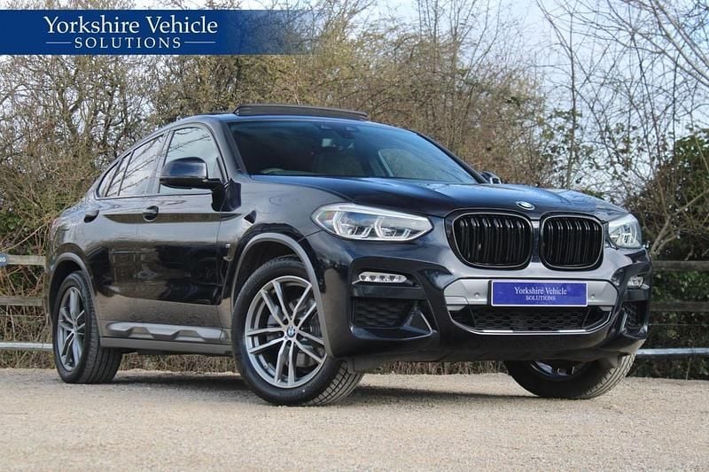 Black Used 2018 BMW X4 M Sport SUV | £20,989 (Fair price) - Image 1/4