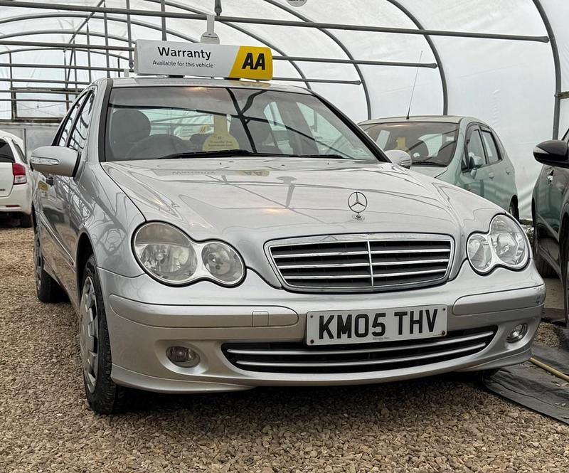 Silver Used 2005 Mercedes C180 Classic Sedan | £1,499 (Fair price) - Image 1/4
