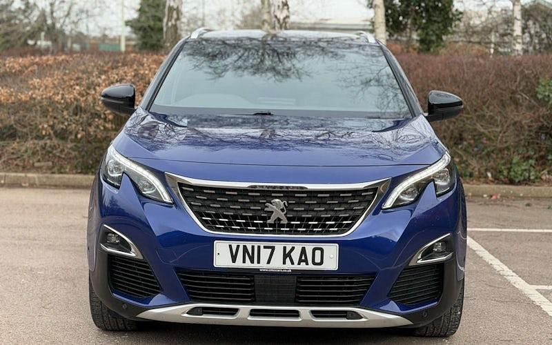 Used Peugeot 3008 GT-line 120 HP (88 kW) 2017 Blue SUV