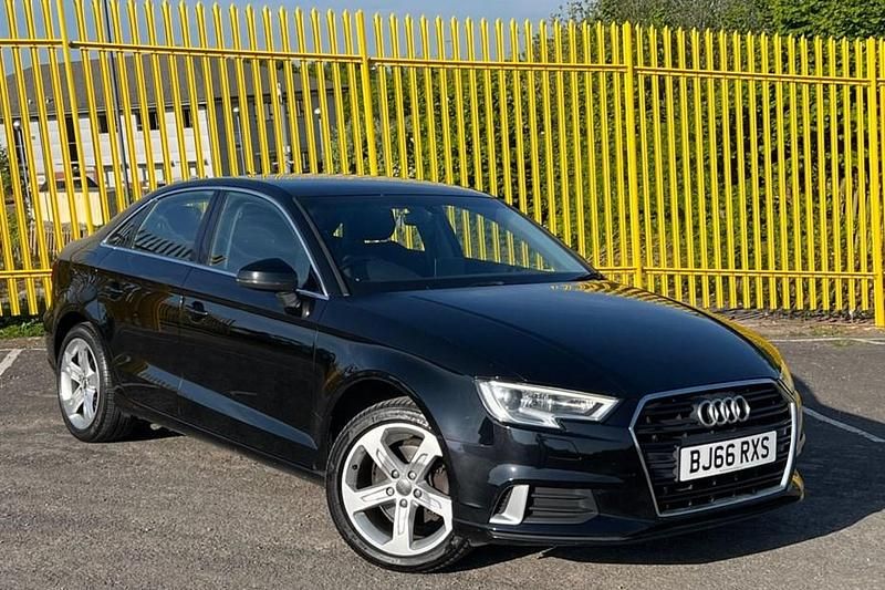 Black Used 2016 Audi A3 Sport Sedan | £7,494 (Fair price) - Image 1/1