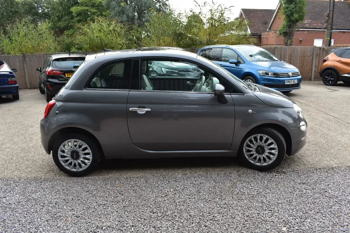 Used Fiat 500 Lounge 69 HP (50 kW) 2020 Grey Hatchback