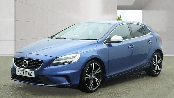 Used Volvo V40 R-Design Pro 2017 Blue Hatchback