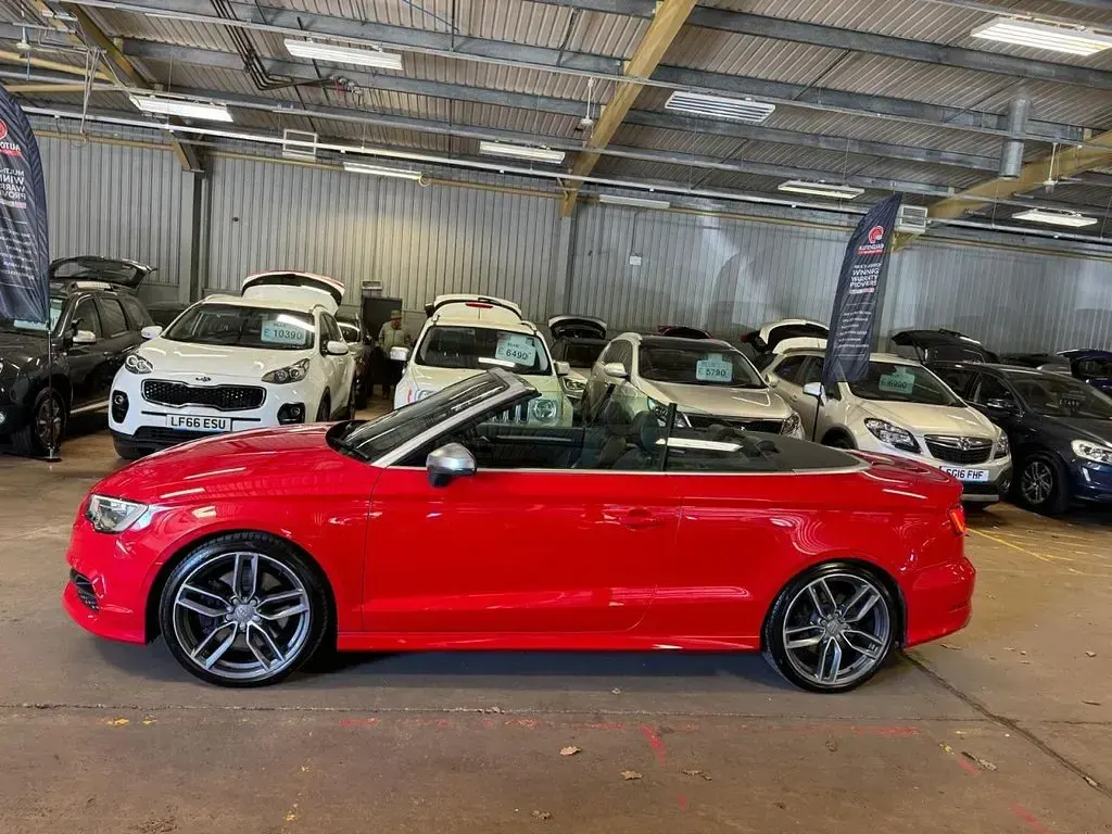 Used Audi A3 Cabriolet 220 HP (161 kW) 2015 Red Cabriolet