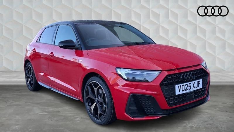 Red Used 2025 Audi A1 Black Edition Hatchback | £29,750 - Image 1/4