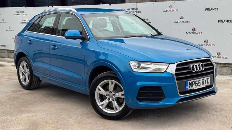 Used Audi Q3 Comfort 150 HP (110 kW) 2015 Blue SUV