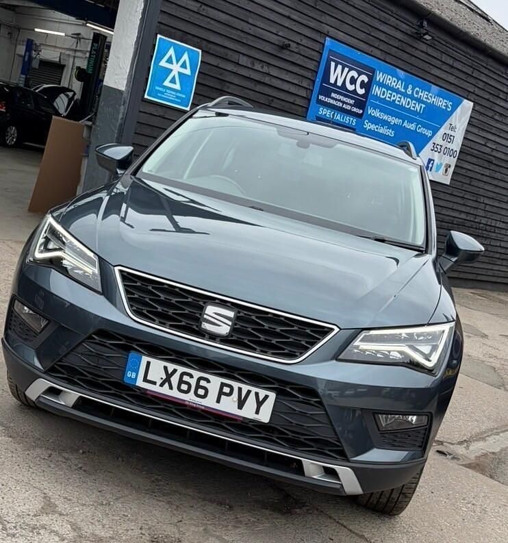 Used Seat Ateca Ecomotive 115 HP (84 kW) 2016 Grey SUV