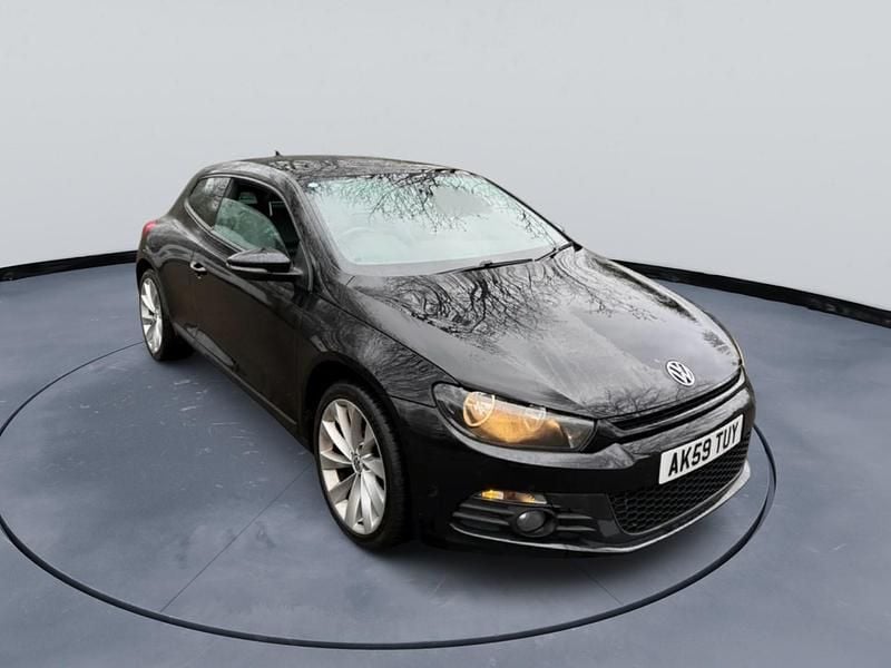 Used VW Scirocco GT 200 HP (147 kW) 2009 Black Coupe