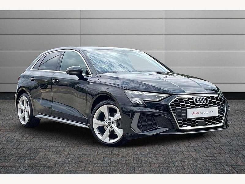 Black Used 2023 Audi A3 S-Line Hatchback | £22,450 (A bit pricey) - Image 1/4