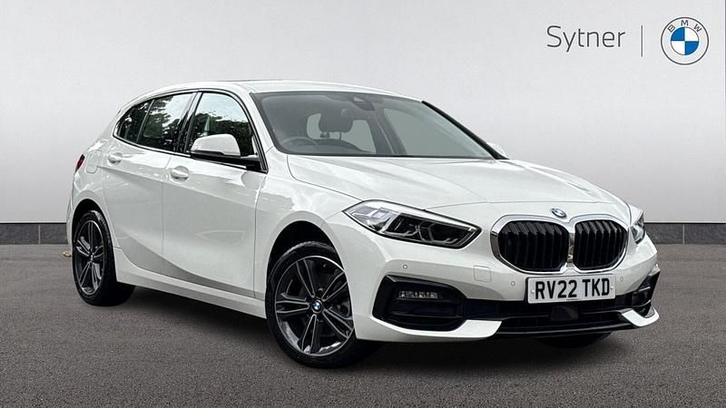 White Used 2022 BMW 118 Sport Line Hatchback | £18,500 (Fair price) - Image 1/4