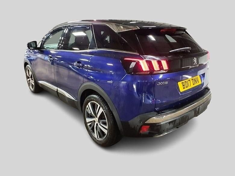 Used Peugeot 3008 GT-line 130 HP (95 kW) 2017 Blue SUV