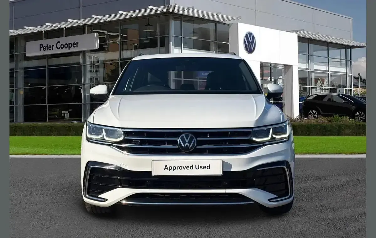 Used VW Tiguan R-line Edition 150 HP (110 kW) 2024 White SUV