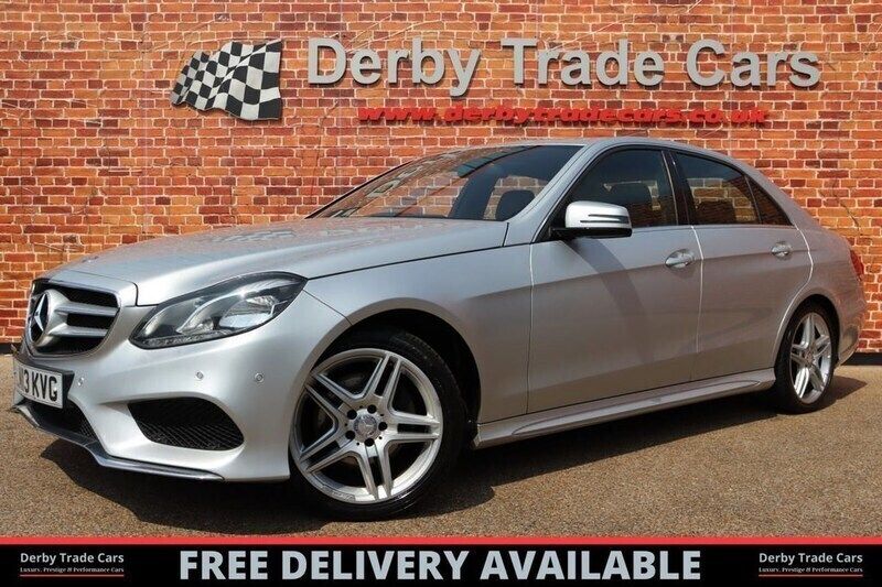 Silver Used 2013 Mercedes E220 AMG Sedan | £6,490 (Good price) - Image 1/4