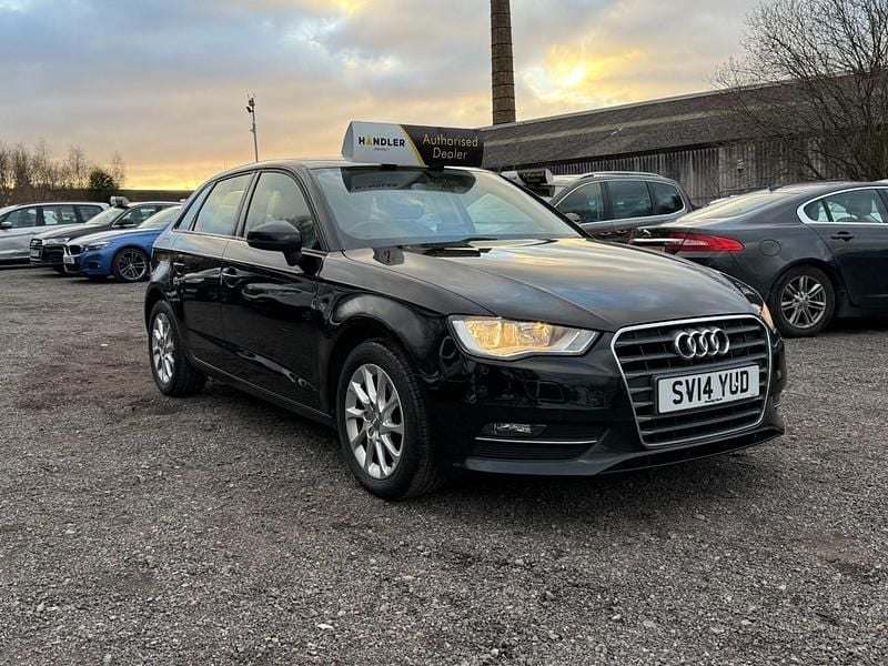 Used Audi A3 Business 110 HP (80 kW) 2014 Black Hatchback