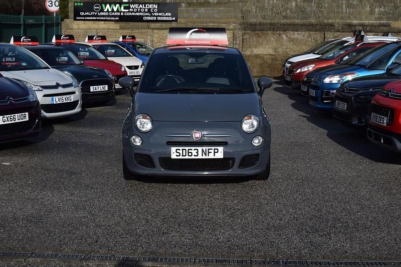 Used Fiat 500 S 69 HP (50 kW) 2013 Grey Hatchback