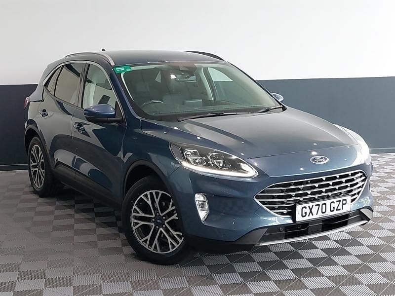 Blue Used 2021 Ford Kuga Titanium SUV | £17,298 (Fair price) - Image 1/4