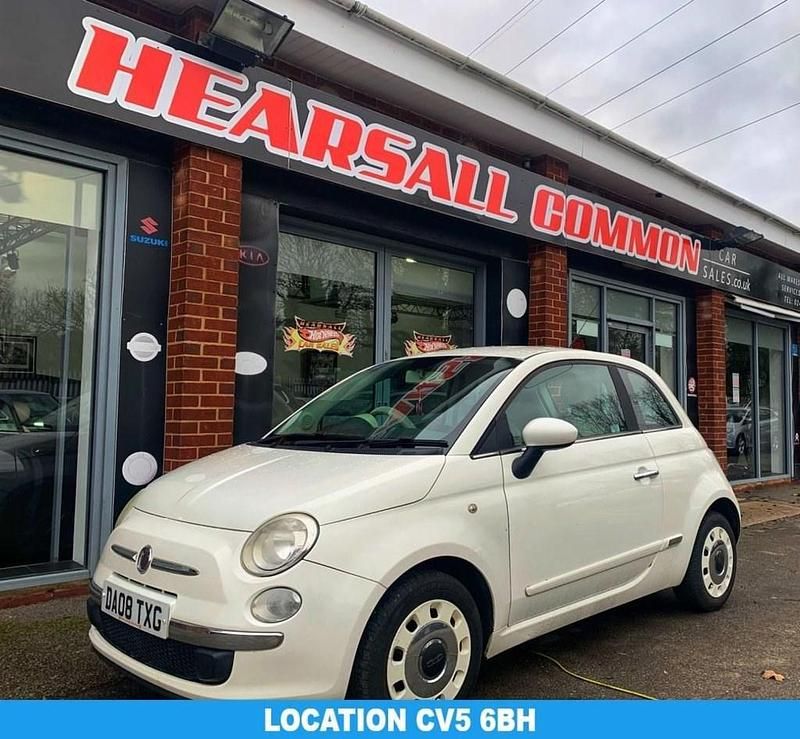 Used Fiat 500 Pop 69 HP (50 kW) 2008 White Hatchback