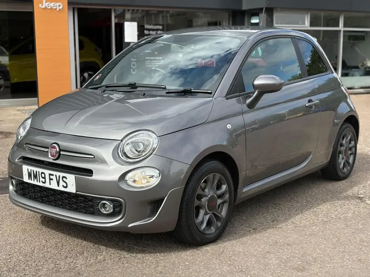 Used Fiat 500 S 69 HP (50 kW) 2019 Grey Hatchback