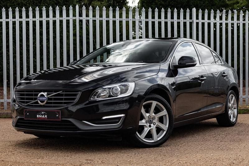 Black Used 2017 Volvo S60 R-Design Sedan | £6,390 (Fair price) - Image 1/3