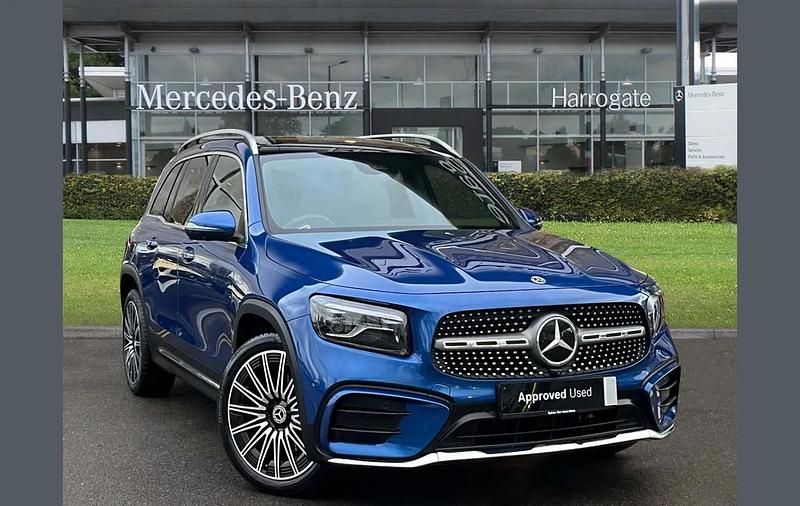 Blue Used 2024 Mercedes GLB200 AMG Line Premium Plus SUV | £36,450 (Fair price) - Image 1/4