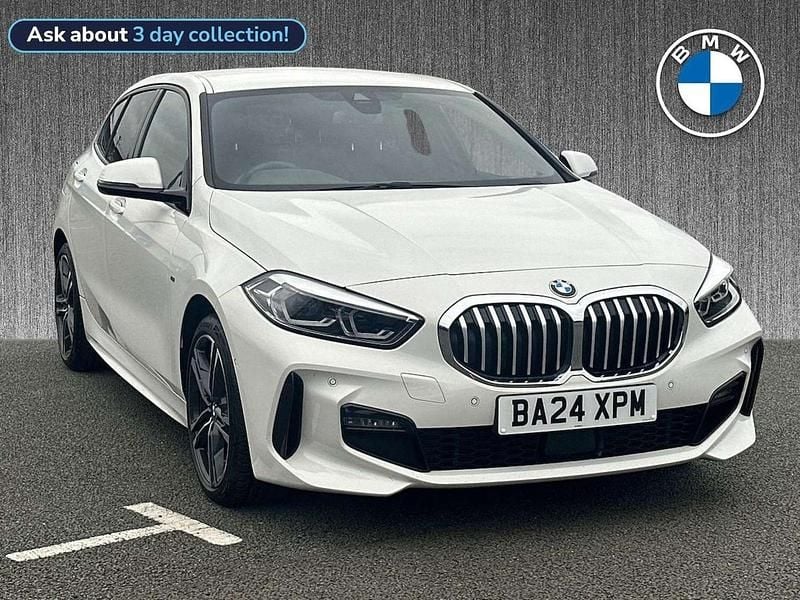 White Used 2024 BMW 118 M Sport Hatchback | £22,499 (Good price) - Image 1/4