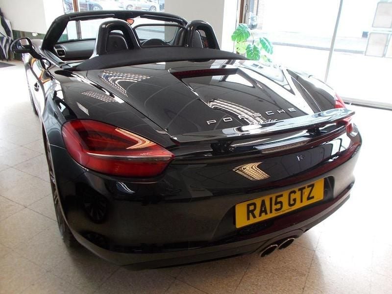 Used Porsche Boxster Black Edition 265 HP (194 kW) 2015 Black Cabriolet