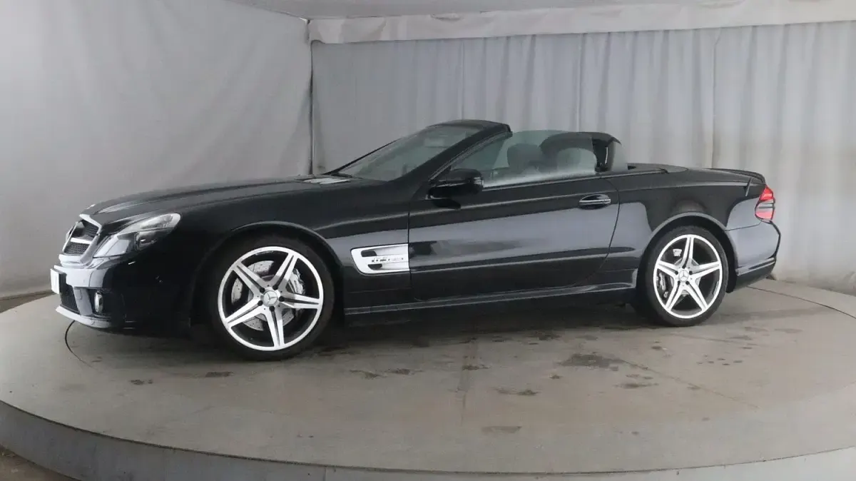 Used Mercedes SL63 AMG AMG 525 HP (386 kW) 2008 Black Cabriolet