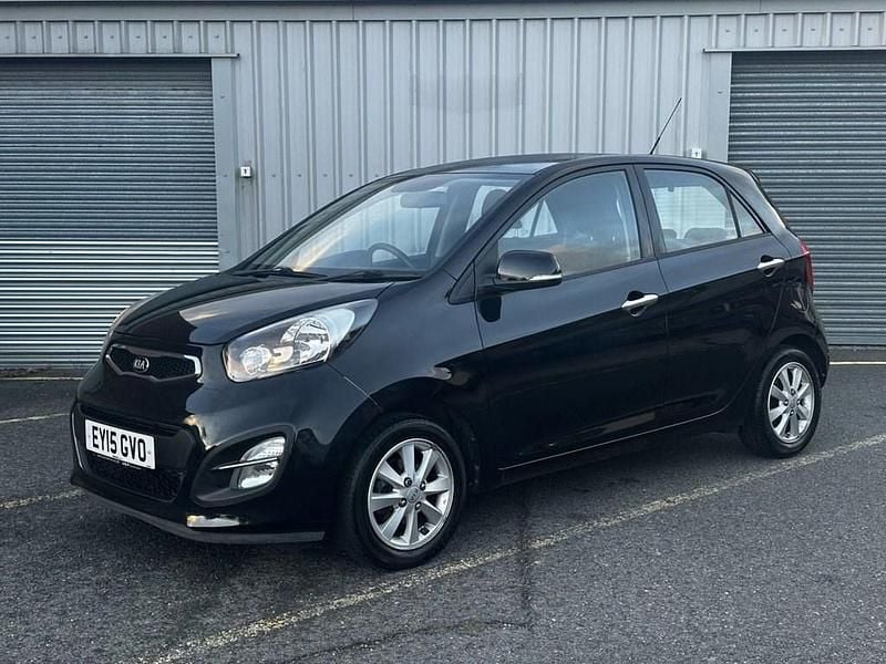 Black Used 2015 Kia Picanto Hatchback | £5,000 (Good price) - Image 1/4