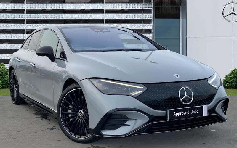 Grey Used 2024 Mercedes EQE350 AMG line Sedan | £57,637 (Fair price) - Image 1/4
