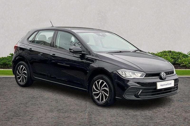 Black Used 2022 VW Polo Life Hatchback | £15,495 (Fair price) - Image 1/4