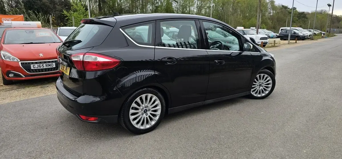 Used Ford C-MAX Titanium 115 HP (84 kW) 2015 Black MPV