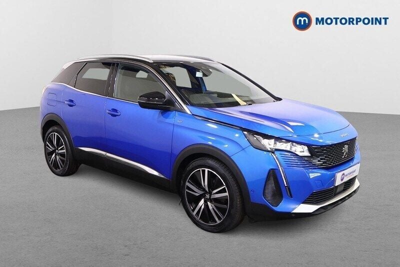 Blue Used 2021 Peugeot 3008 Premium SUV | £19,699 (Good price) - Image 1/4