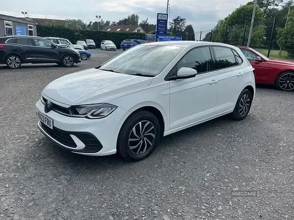 Used VW Polo Life 95 HP (69 kW) 2023 White Hatchback
