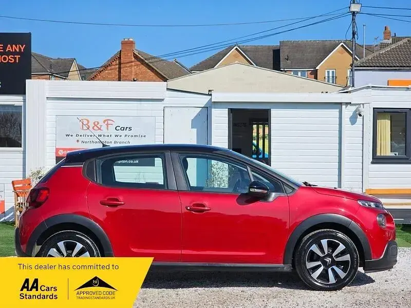 Used Citroën C3 Feel 2017 Red Hatchback