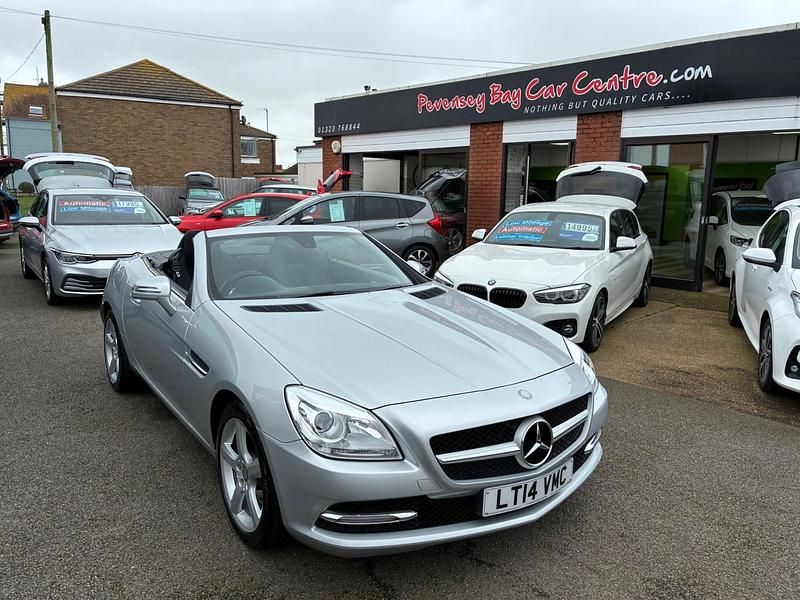 Used Mercedes SLK250 204 HP (150 kW) 2014 Silver Cabriolet